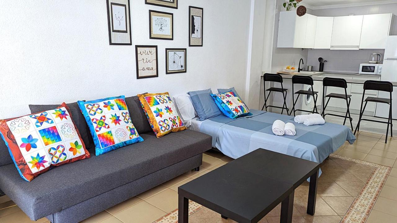 La Palmera - Apartamento A 600Mt De La Playa - Los Cristianos Bagian luar foto